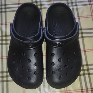 CROCS Classic Black Clogs Shoes Sandals Size 7M 9W